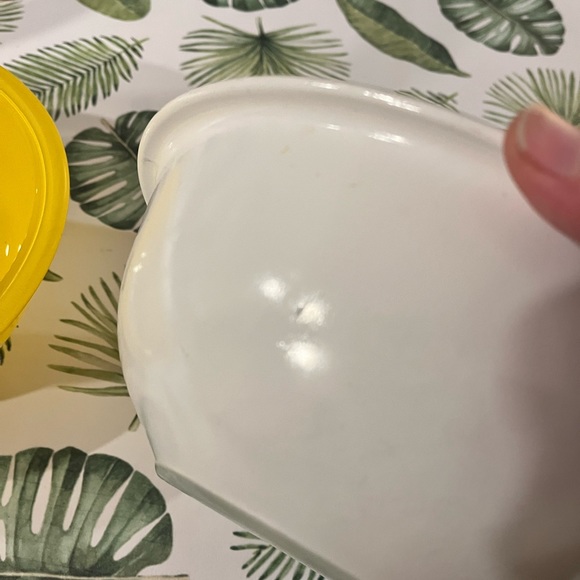 Set of 2 Vintage Pyrex Clear Bottom Nesting Bowls - Picture 6 of 9